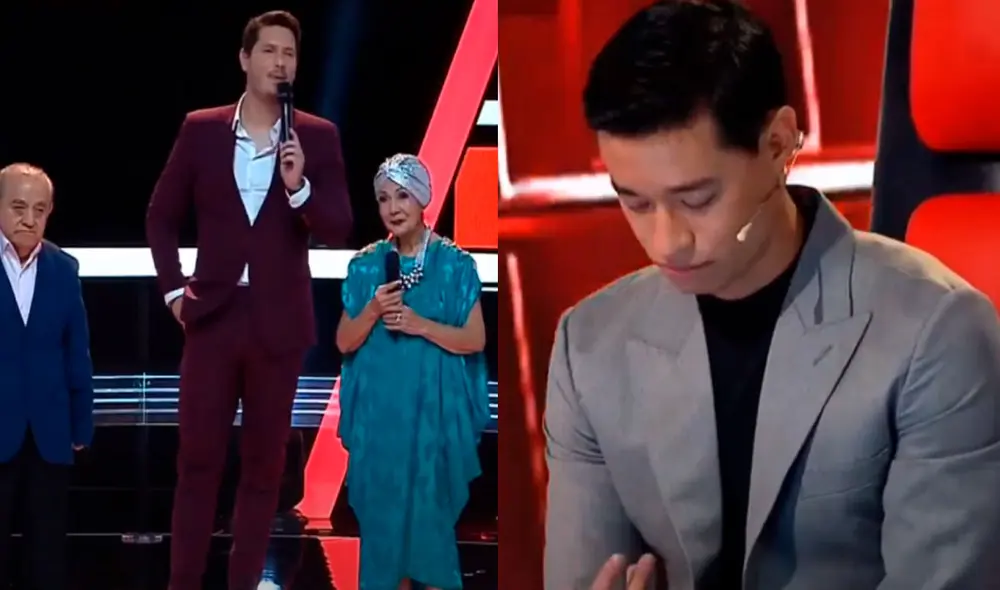 Tony Succar se despidió de una de las voces de su equipo, sin embargo, ésta fue robada por la entrenadora Eva Ayllón. Foto: captura de Latina