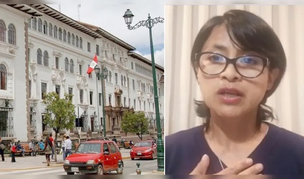 Ruth Oscco rompió su silencio y detalló lo que ocurrió durante la inmunización en la Corte de Justicia de Cusco. Foto: Composición La República