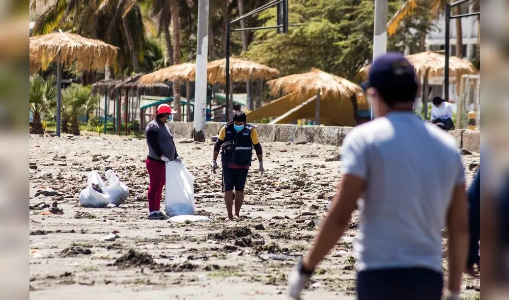 El gerente de Gestión Ambiental informó que esta campaña se irá replicando en distintos distritos de Paita. Foto: Municipalidad de Paita