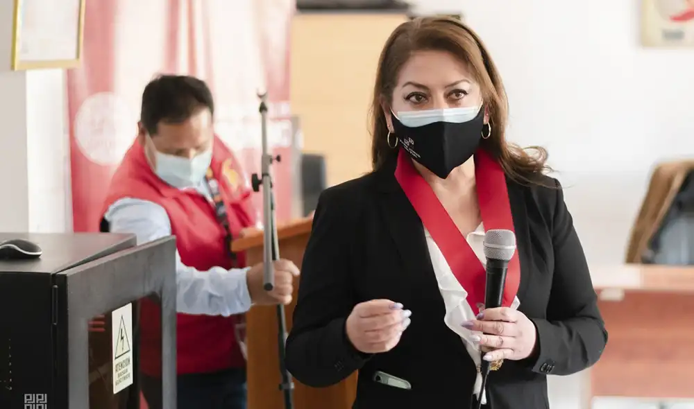 Presidenta de la Corte de Justicia de Cusco, Yenny Delgado Aybar, se pronunció mediante comunicado. Foto: Corte de Cusco