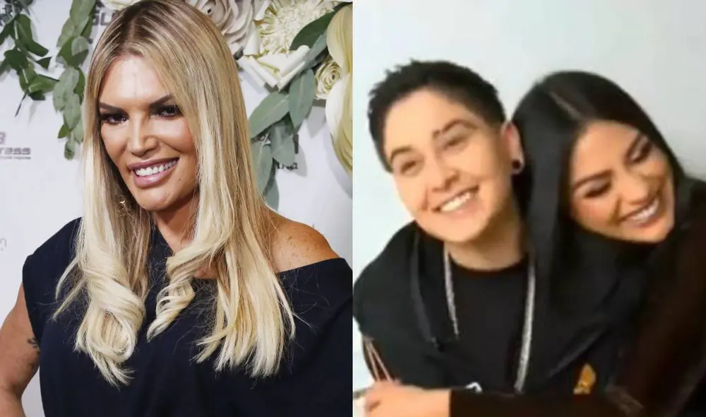 Jessica Newton emocionada por la futura boda de Lesly Reyna, ex Miss Perú ECO. Foto: La República/ captura de Willax TV Jessica Newton emocionada por la futura boda de Lesly Reyna, ex Miss Perú ECO. Foto: La República/ captura de Willax TV