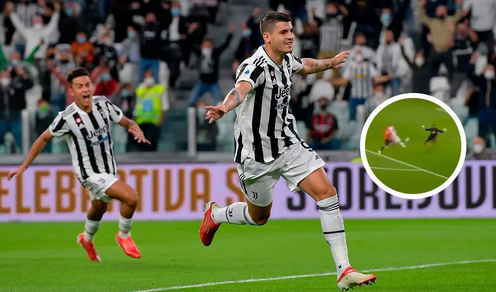 Morata volvió a la 'Juve' la temporada pasada. Foto: composición/ Juventus/ captura Serie A