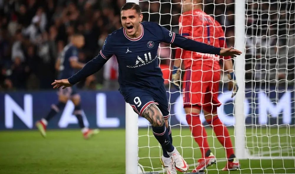 Mauro Icardi fue el salvador del PSG sobre el final. Foto: AFP