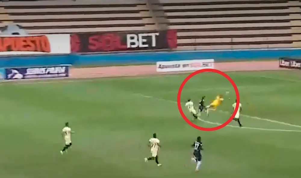 La 'Acade' se adelantó en el marcador. Foto: captura GolPerú.