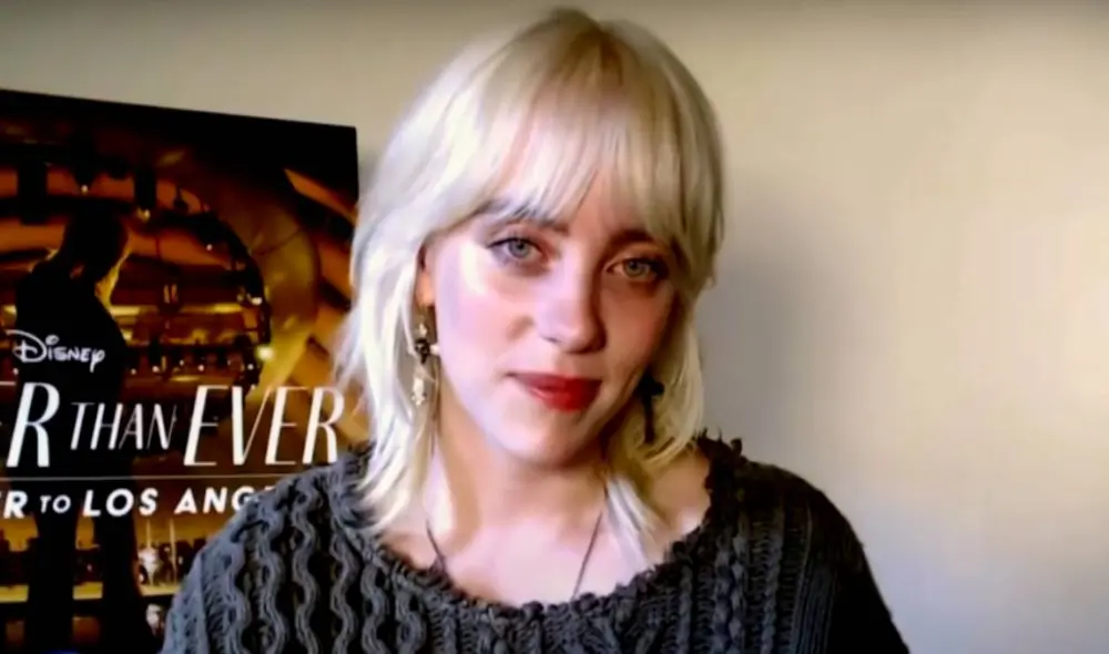Billie Eilish concedió una entrevista a Drew Barrymore donde hizo una reflexión sobre los pocos años que tiene en la industria del entretenimiento. Foto: captura YouTube