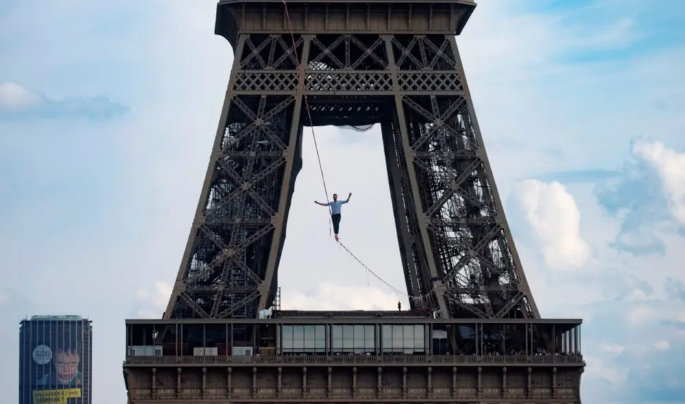 Según Paulin, la hazaña del sábado fue el resultado de cuatro años de práctica y la superación del miedo a las alturas de su niñez. Foto: EFE Según Paulin, la hazaña del sábado fue el resultado de cuatro años de práctica y la superación del miedo a las alturas de su niñez. Foto: EFE