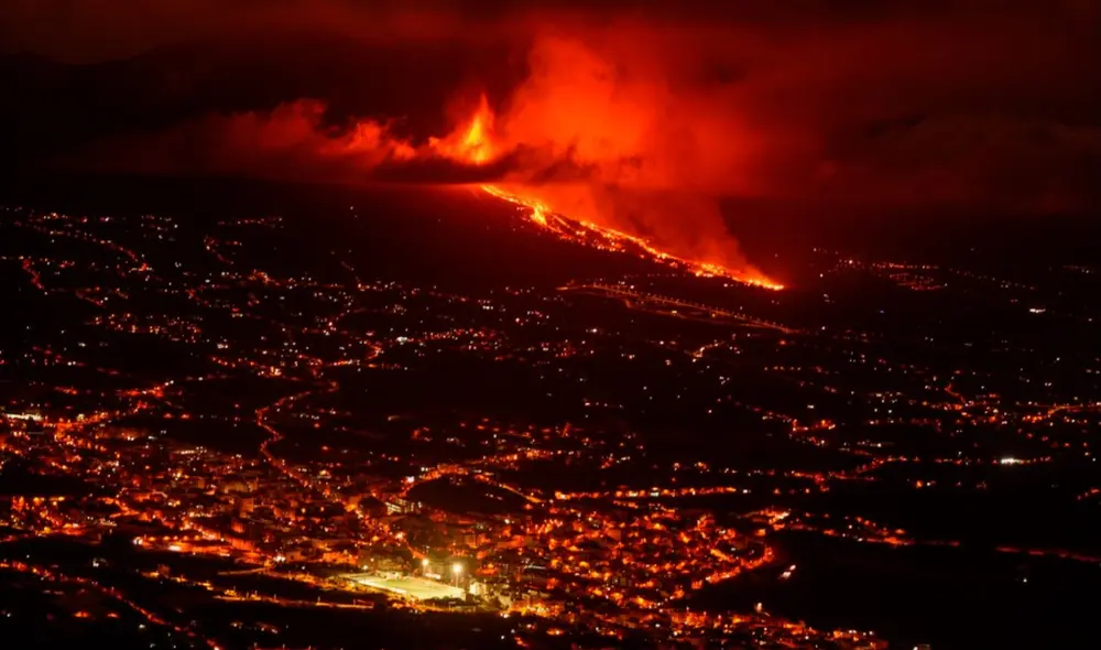 Desde el siglo XV, La Palma acumuló 7 de las 16 erupciones sucedidas en el archipiélago de Canarias. Foto: Miguel Calero / EFE