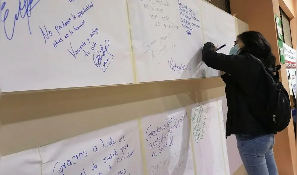 Mural se ubica en el coliseo San Sebastian de ka ciudad de Cajamarca. Foto: Diresa Cajamarca Mural se ubica en el coliseo San Sebastian de ka ciudad de Cajamarca. Foto: Diresa Cajamarca