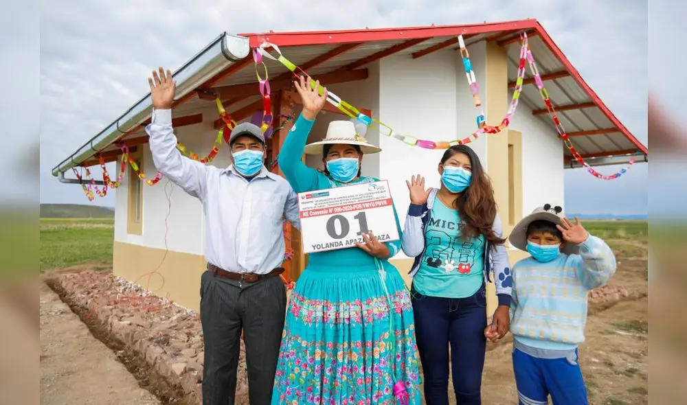 Viviendas bioclimáticas beneficiarían a más de 32.000 peruanos. Foto: Ministerio de Vivienda.