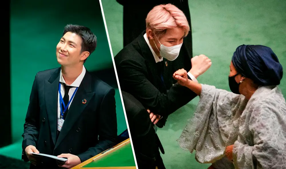 BTS llevó las experiencias recogidas en 'Youth Today' a su mensaje ante la ONU. Foto: composición/UN Website