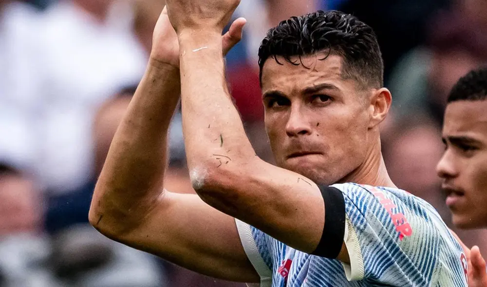 Cristiano Ronaldo lleva cuatro goles en la actual temporada. Foto: Manchester United