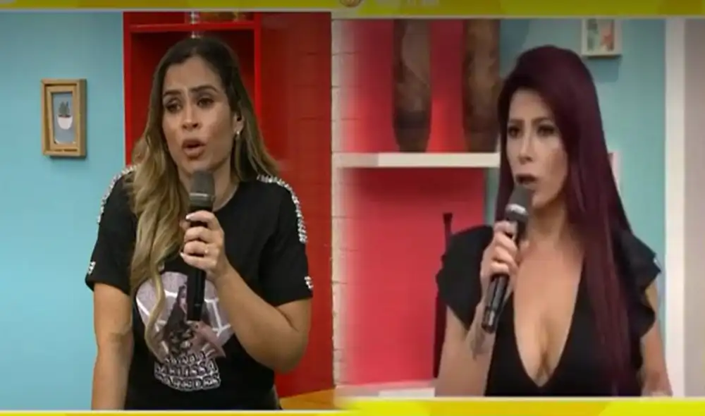 Conductoras de América hoy sorprendieron a Milena Zárate, quien se presentó en el programa para hablar de Santi Lesmes. Foto: captura América TV