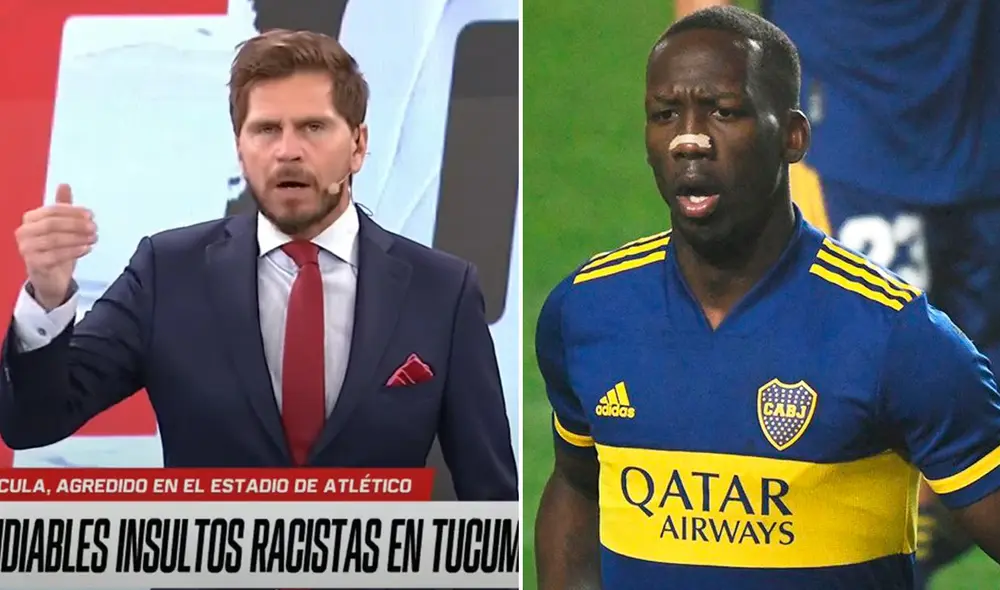 Vignolo criticó el racismo contra Advíncula, per también la pasividad del árbitro. Foto: captura de video/ESPN Vignolo criticó el racismo contra Advíncula, per también la pasividad del árbitro. Foto: captura de video/ESPN