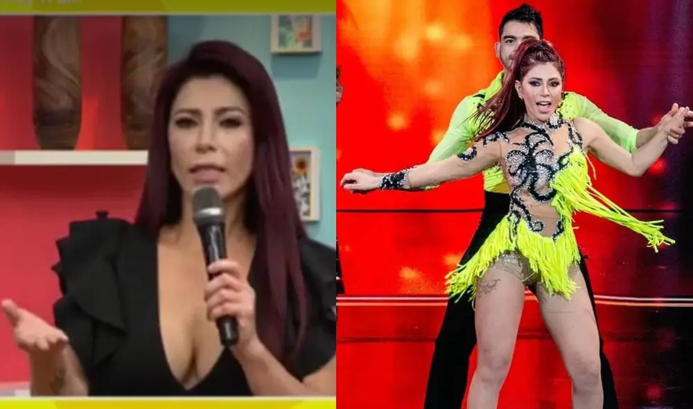 Milena Zárate manifestó su preocupación de que en Reinas del show se toque un tema tan doloroso para ella. Foto: composición captura América TV, Milena Zárate/Instagram