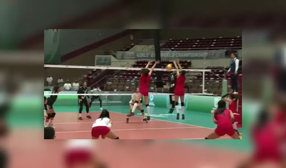 Perú empata 1-1 ante Egipto por el grupo B del Mundial sub-18 de Voleibol. Foto: Volleyball World