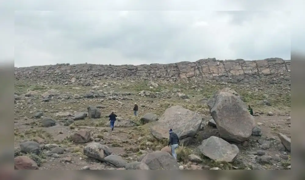 Apurímac. Zona donde fueron encontrados restos humanos de víctimas del terrorismo. Foto: Ministerio Público