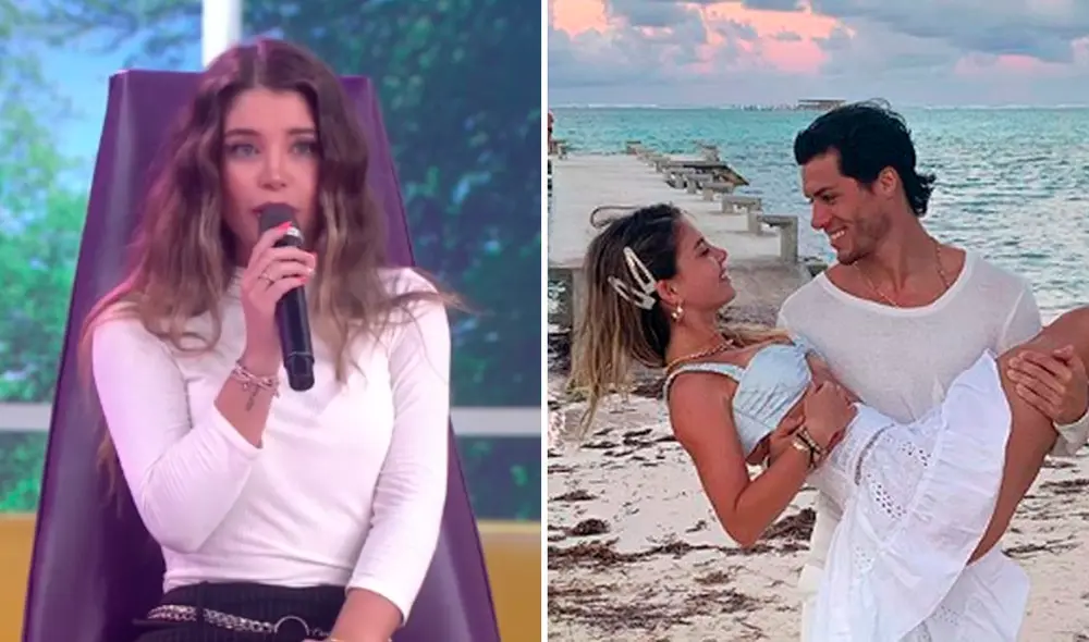 Flavia Laos confiesa que pensaba llegar al altar con Patricio Parodi. Foto: composición/captura de América TV/Patricio Parodi/Instagram