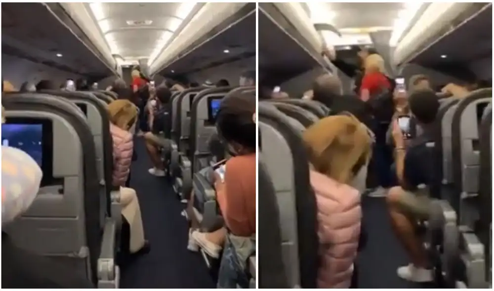 La aerolínea indicó que los infractores "se negaron a cumplir con los requisitos federales". Foto: captura de Twitter La aerolínea indicó que los infractores "se negaron a cumplir con los requisitos federales". Foto: captura de Twitter