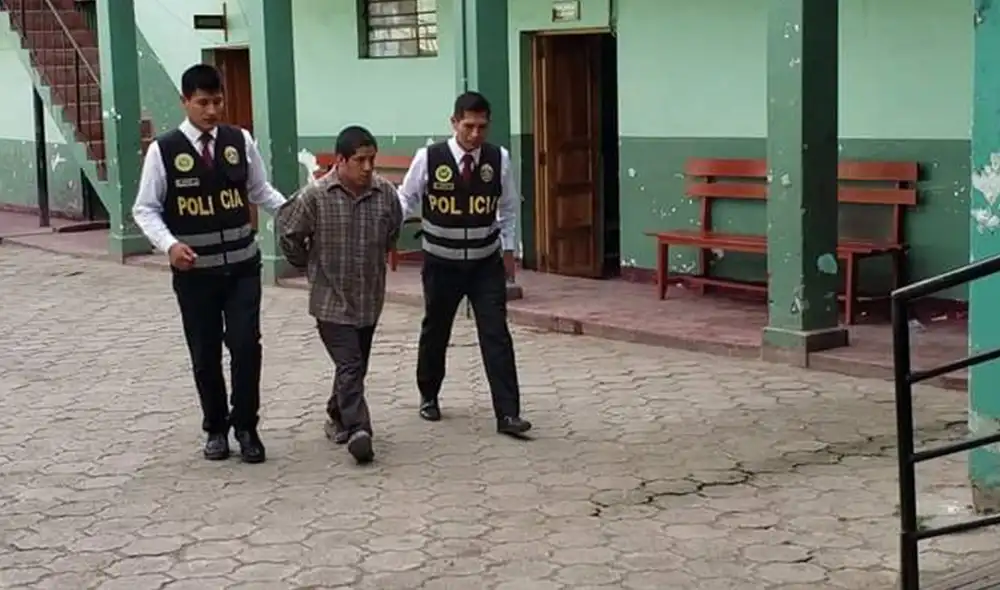 El sentenciado cometió el delito en 2020. Foto: PNP