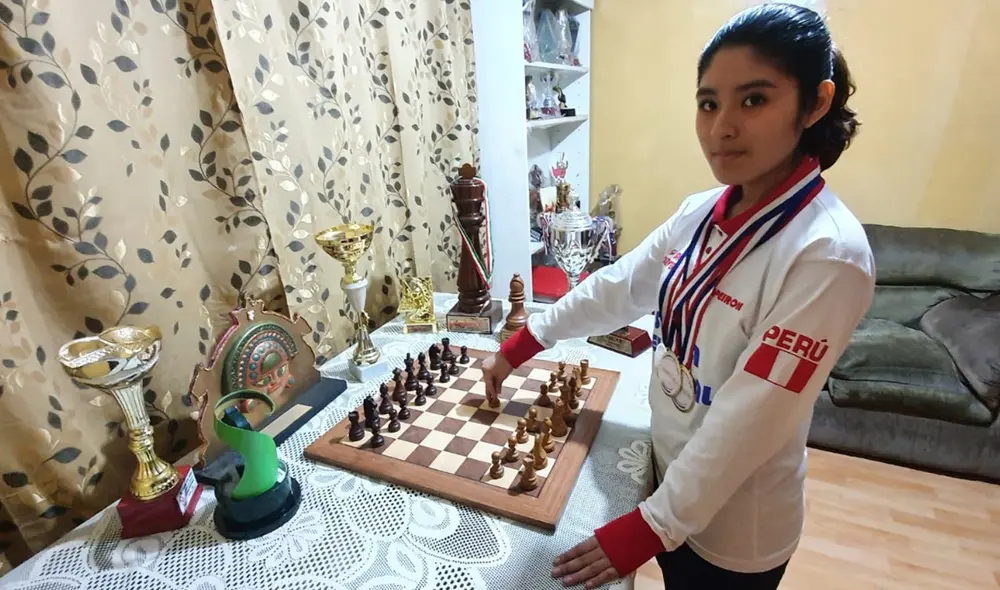 La joven se medirá con otras nueve selecciones que han clasificado al mundial interescolar de ajedrez. Foto: Johann Klug/ URPI-LR