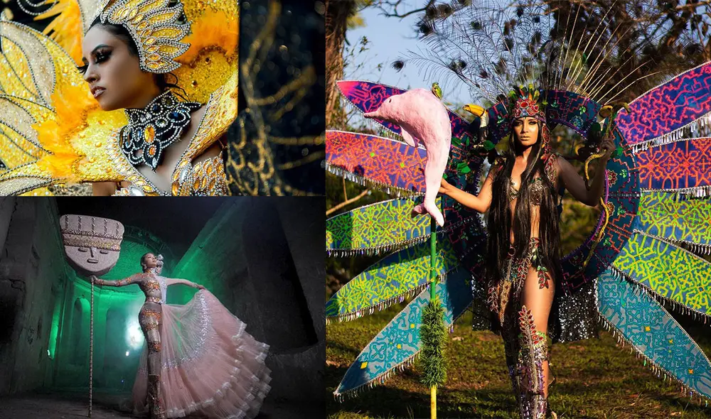 De los 10 trajes típicos seleccionados, cinco serán utilizados por las reinas en otros certámenes de belleza. Foto: Miss Perú / Instagram