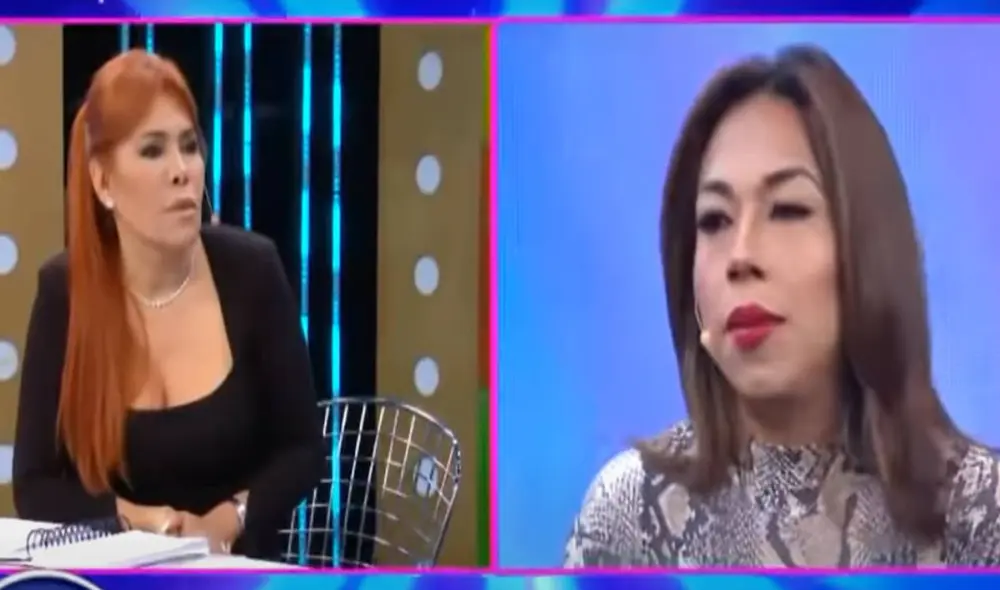 Dayanita asegura que el niño se parece mucho a ella. Foto: captura ATV Dayanita asegura que el niño se parece mucho a ella. Foto: captura ATV