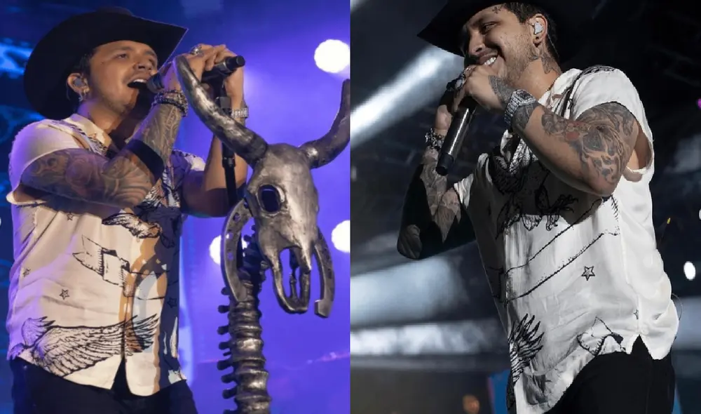 Christian Nodal sube a sus redes sociales la imagen de su nueva mascota. Foto: Los nodalis/Instagram