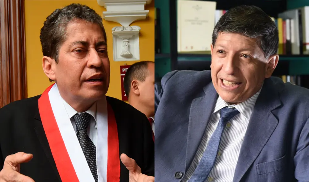 Espinosa-Saldaña lamentó el fallecimiento de su colega Carlos Ramoz. Foto: composición La República