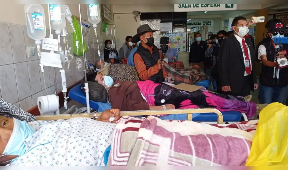 Personal médico alertó falta de camillas, sillas de ruedas, entre otros equipos. Foto: Alexis Choque/ URPI