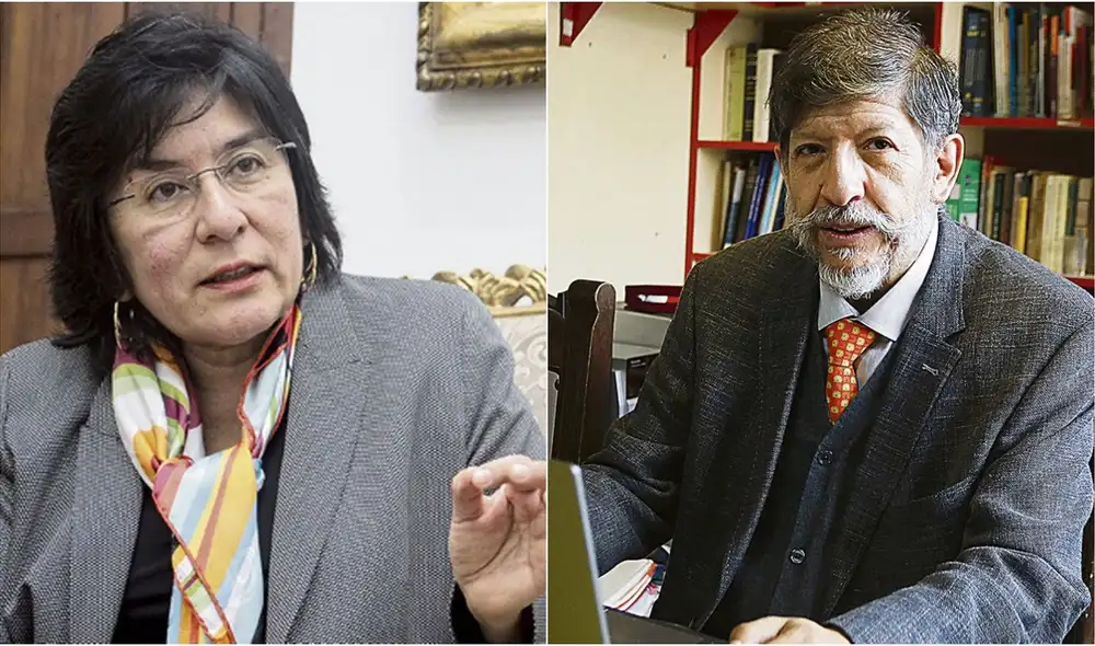 “De Carlos Ramos tengo recuerdos muy especiales", expresó la presidenta del TC. Foto: composición LR