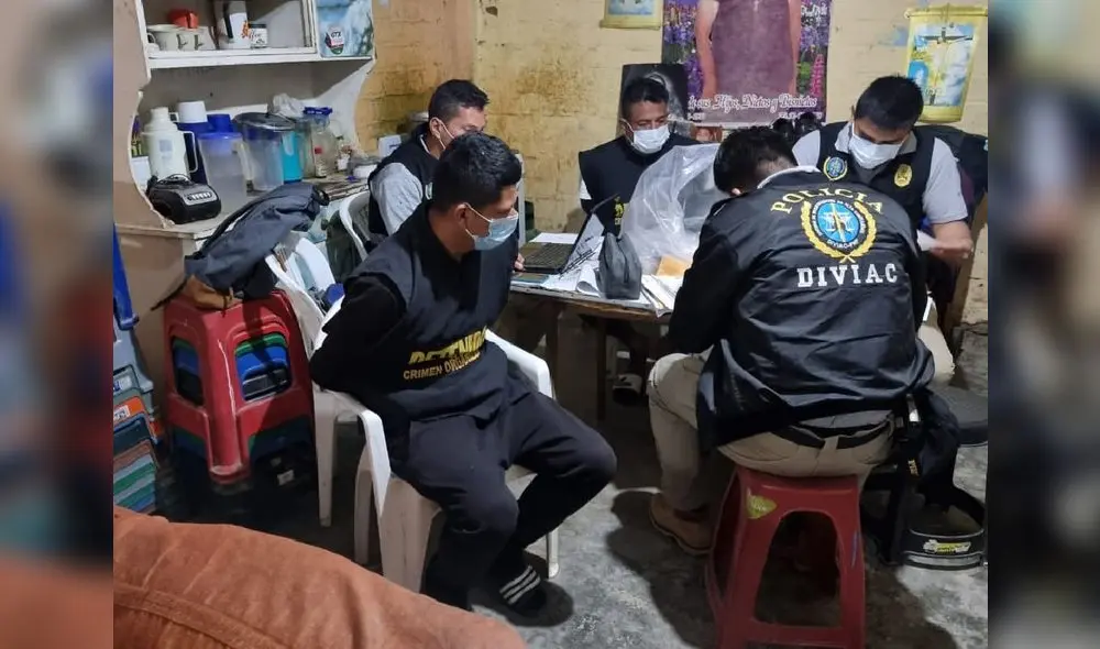 Fiscalía viene allanando 32 viviendas en distintos puntos de la provincia de Talara. Foto: difusión Fiscalía viene allanando 32 viviendas en distintos puntos de la provincia de Talara. Foto: difusión