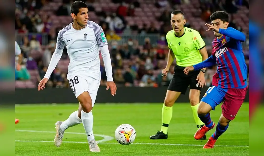 Luis Abram llegó al Granada procedente del Vélez Sarsfield de Argentina. Foto: Granada CF Luis Abram llegó al Granada procedente del Vélez Sarsfield de Argentina. Foto: Granada CF