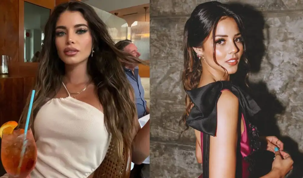 Flavia Laos opina sobre rumores de coqueteos entre Patricio Parodi y Luciana Fuster. Foto: composición/Instagram