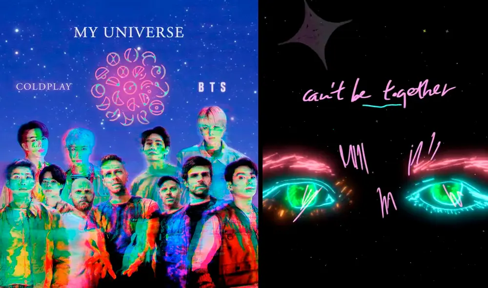 Tema de BTS y Coldplay apunta a ser el siguiente hit de Billboard Hot 100. Foto: composición/Parlophone