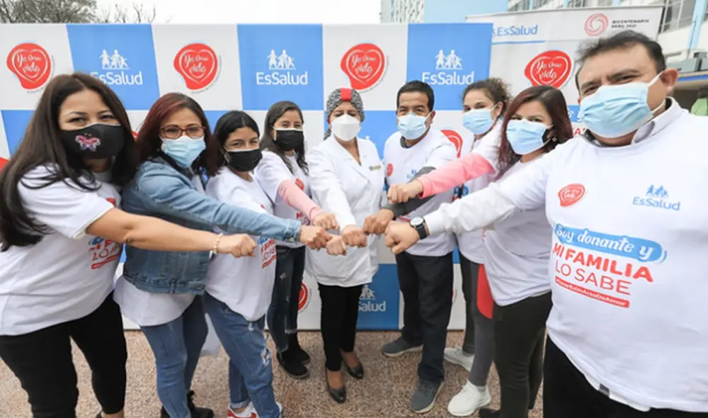 En el Perú hay un donante por cada millón de habitantes. Foto: EsSalud En el Perú hay un donante por cada millón de habitantes. Foto: EsSalud