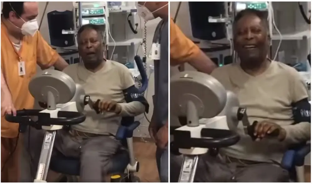 'O Rey' bromeó sobre su estado físico en una reciente publicación de redes sociales. Foto: Facebook de Pelé