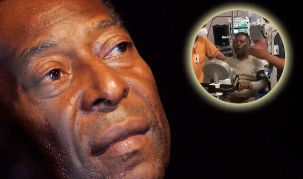 Pelé se recupera luego de pasar por el quirófano para la extracción de un tumor en el colon. Foto: AFP/composición Pelé se recupera luego de pasar por el quirófano para la extracción de un tumor en el colon. Foto: AFP/composición