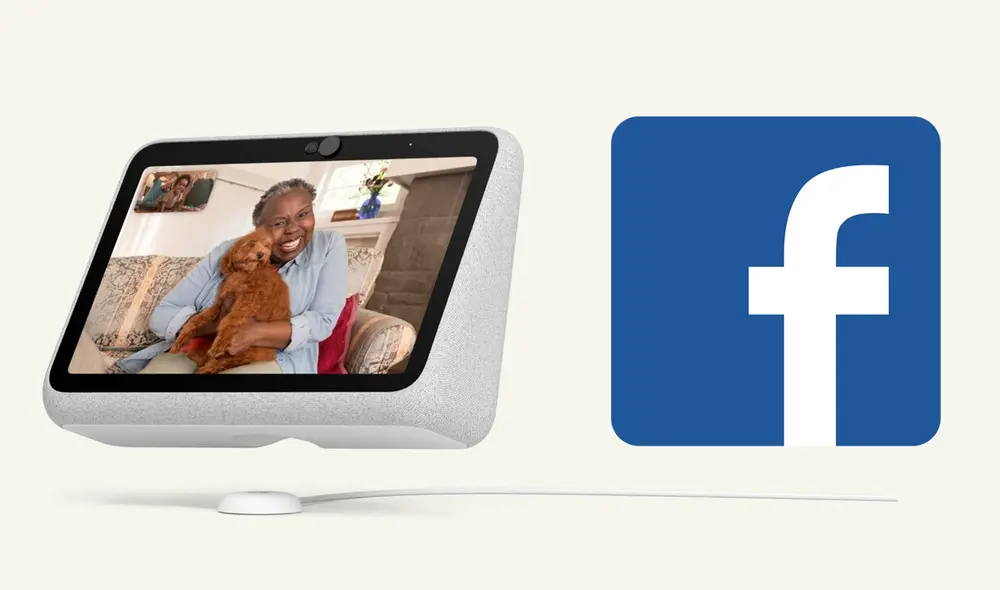 Facebook presenta Portal Go, un altavoz inteligente para videollamadas. Foto: composición/La República