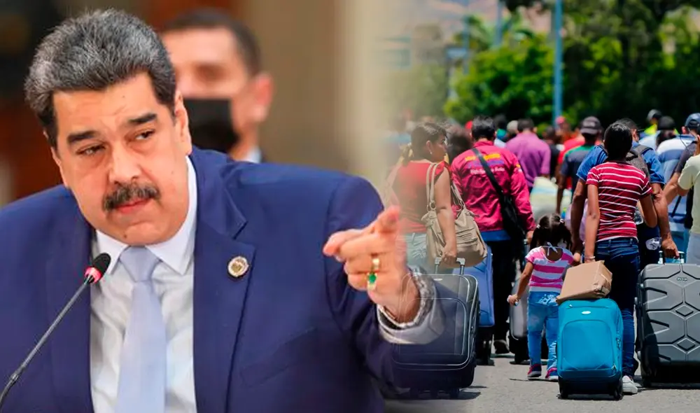 Maduro le propuso al presidente de Perú "un plan masivo" para el retorno de migrantes venezolanos. Foto: composición/EFE