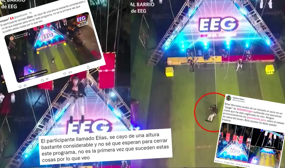 Las redes sociales estallaron en críticas hacia el programa y la actitud de sus conductores tras el accidente de Montalvo. Foto: composición LR