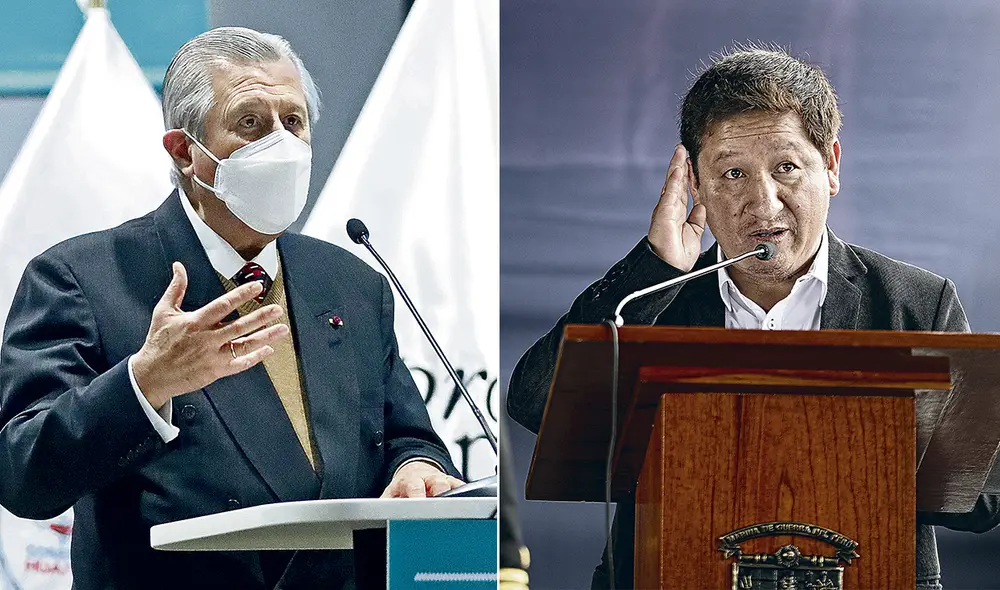 Respaldo tácito. El presidente Pedro Castillo estuvo todo el día junto al canciller Óscar Maúrtua en la Asamblea General de la ONU. Foto: Sepres-PCM/ composición La República Respaldo tácito. El presidente Pedro Castillo estuvo todo el día junto al canciller Óscar Maúrtua en la Asamblea General de la ONU. Foto: Sepres-PCM/ composición La República