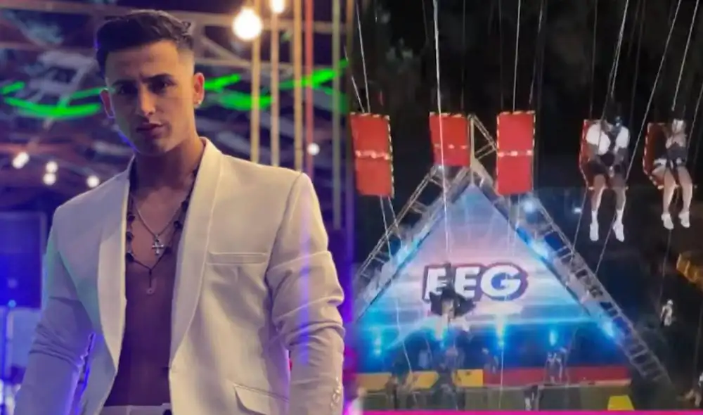 América TV lamenta profundamente el accidente de Elías Montalvo durante juego en Esto es guerra. Foto: Elías Montalvo/Instagram, captura América TV América TV lamenta profundamente el accidente de Elías Montalvo durante juego en Esto es guerra. Foto: Elías Montalvo/Instagram, captura América TV