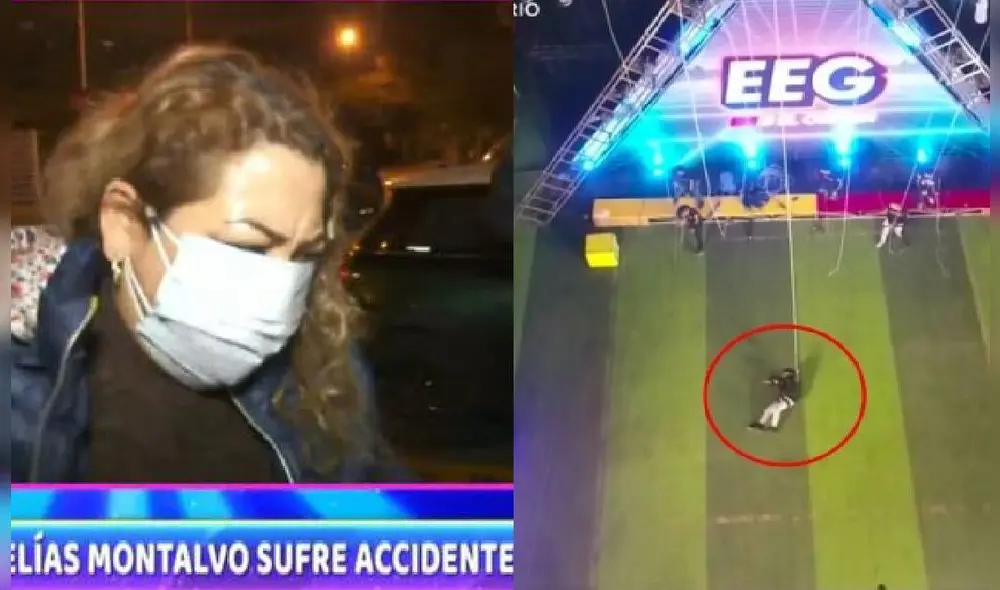 La madre de Elías Montalvo llega acongojada a la clínica donde se encuentra su hijo. Foto: composición/captura América Latina La madre de Elías Montalvo llega acongojada a la clínica donde se encuentra su hijo. Foto: composición/captura América Latina