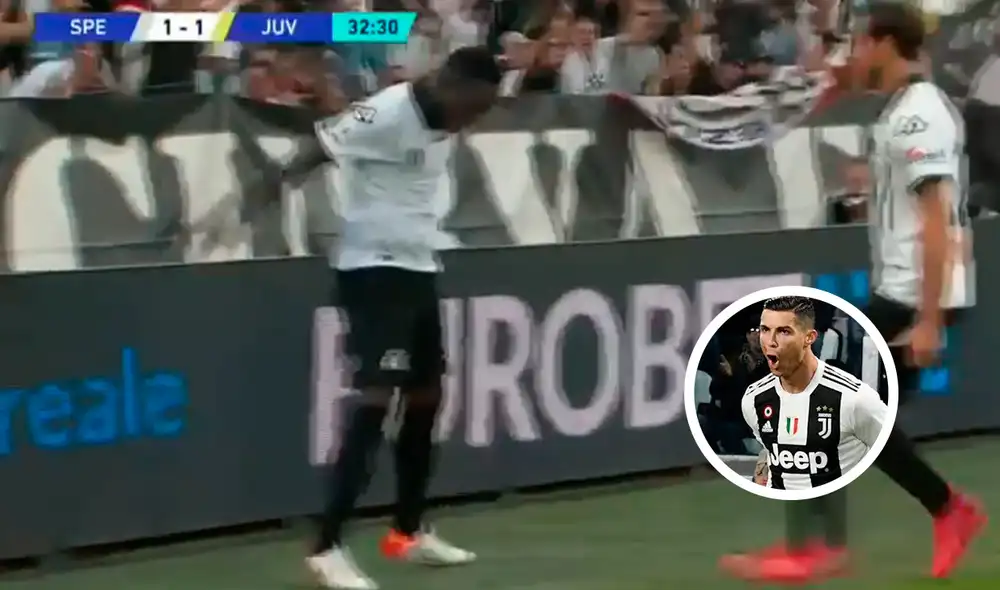 Gyasi marcó su primer gol en la liga italiana esta temporada. Foto: composición/ captura ESPN/ Telemundo