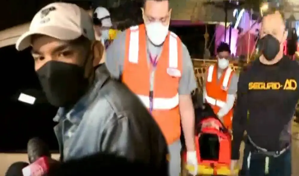 Peter Fajardo fue hasta la clínica donde está internado Elías Montalvo para conocer el verdadero estado de salud del integrante de Esto es guerra. Foto: captura América TV