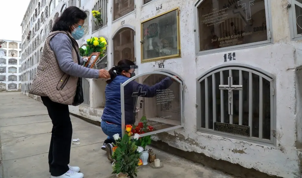 Deudos para asistir a cementerio tendrán que sacar cita virtual en la BPT. Foto: Prensa MPT