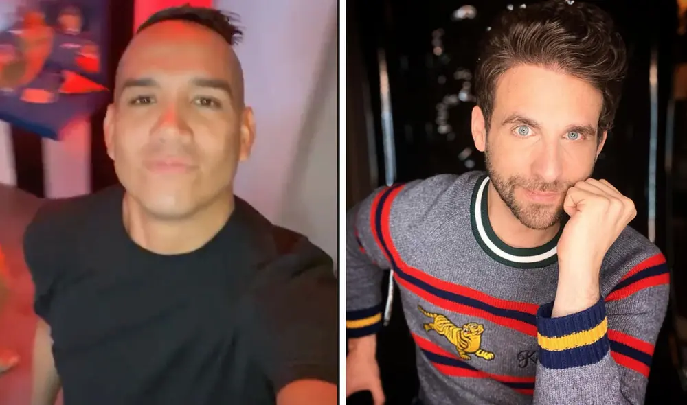 El conductor de Amor y fuego, Rodrigo González, leyó el mensaje que le envió Peter Fajardo, en el que desmintió lo dicho por Gian Piero Díaz. Foto: composición / Instagram