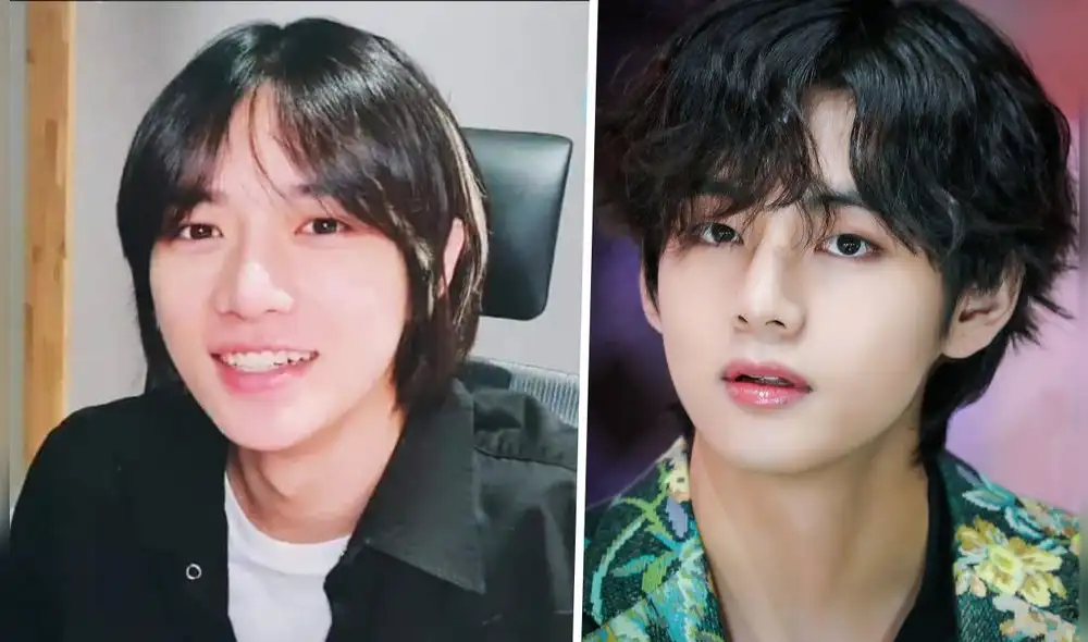 Beomgyu y Taehyung son compañeros de la agencia BIGHIT MUSIC. Foto: composición VLive/Naver