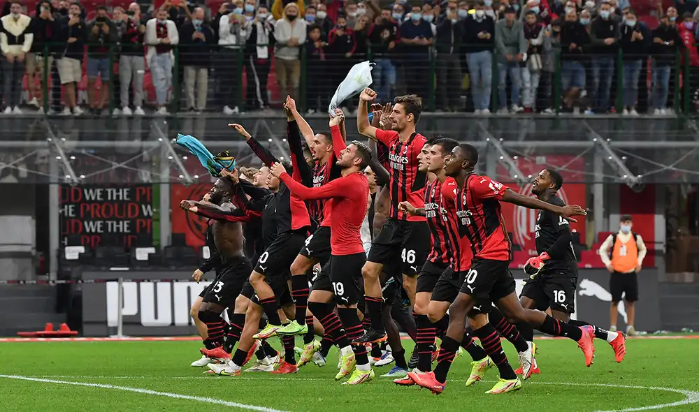 AC Milan suma trece puntos en cinco fechas disputadas en la Serie A. Foto: AFP