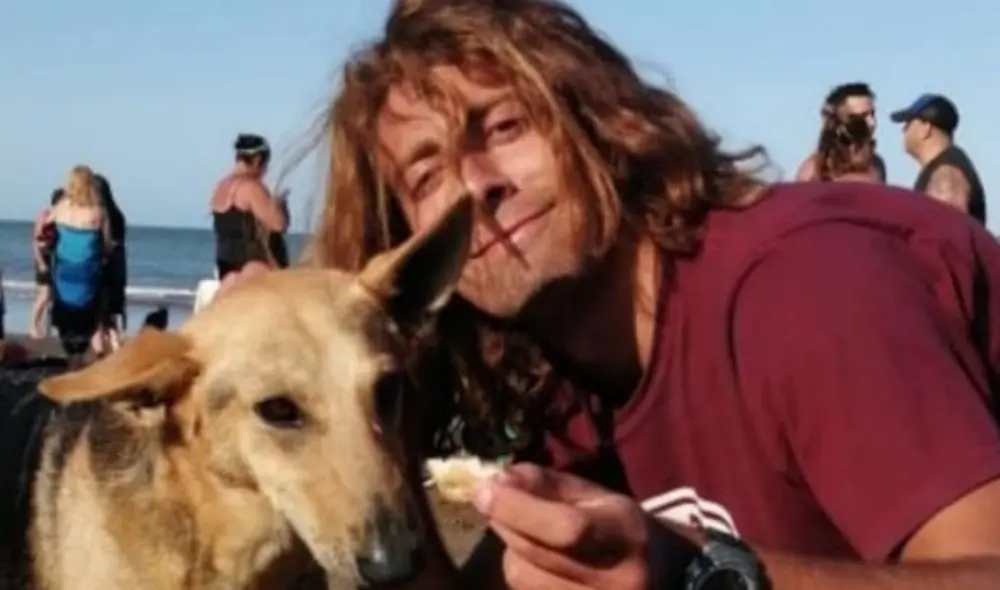 Pokrajac había rescatado a decenas de perros con anterioridad. Foto: Facebook Franco Fito Pokrajac